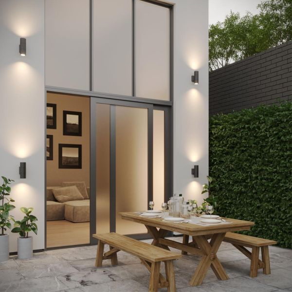 370988 STREET NT25 750 черный Светильник ландшафтный IP65 GU10 2*50W 100-240V LANDSCAPE