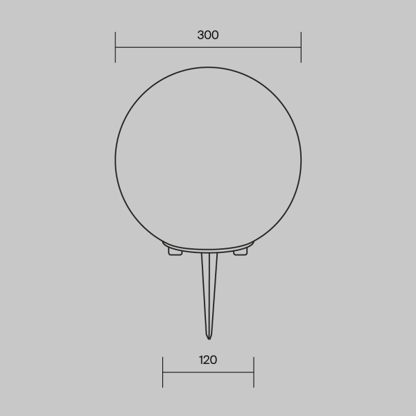 Ландшафтный светильник Outdoor O594FL-01W