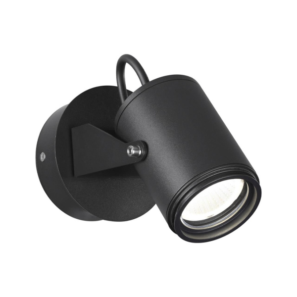 6647/10WL NATURE ODL24 000 черный/металл Настенный светильник IP54 LED 10W 4000K 38° AC85-265V STIMA