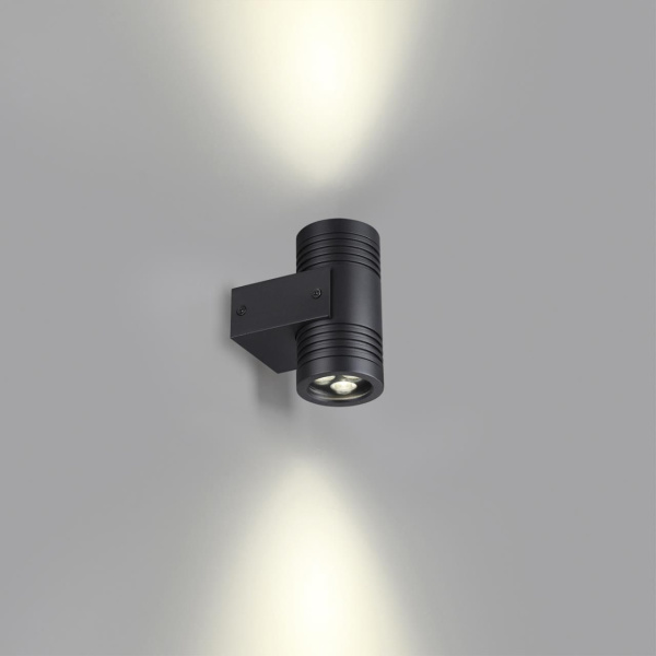 6648/12WL NATURE ODL24 725 черный/металл Фасадный светильник IP67 LED 12W 4000K AC85-265V STIMA