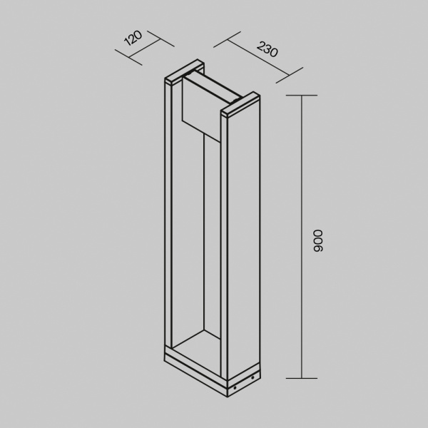 Ландшафтный светильник Outdoor O465FL-L16GF3K