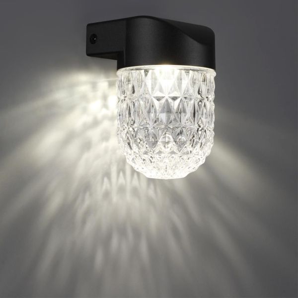 359295 STREET NT24 724 черный Светильник ландшафтный настенный IP65 LED 7W 4000K 175-265V ESTIMA