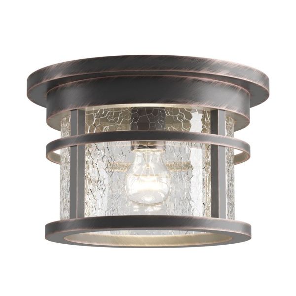 4044/1C NATURE ODL18 699 коричневый/патина Уличный потолочный светильник IP44 E27 60W 220V VIRTA