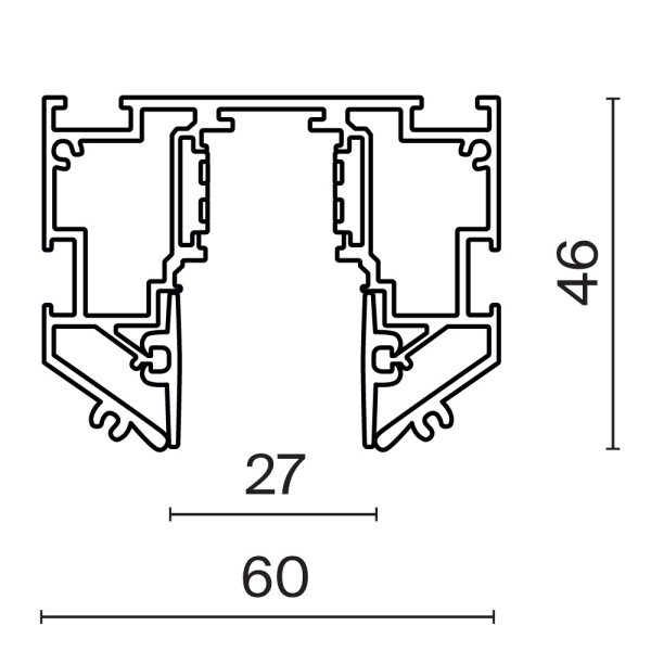 Шинопровод Technical TRX034-SCH-423B