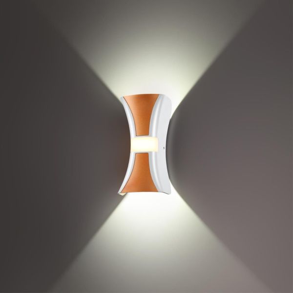 358937 STREET NT22 730 белый/золото Светильник ландшафтный светодиодный IP54 LED 4000К 12W 85-265V CALLE