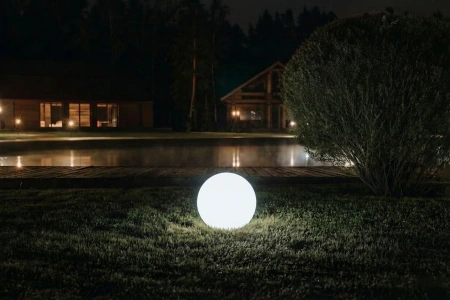 Уличный шар-светильник Moonlight 40 см white