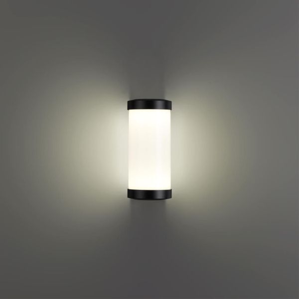359300 STREET NT24 776 черный Светильник ландшафтный настенный IP65 LED 6W 4000K 180-265V OPAL