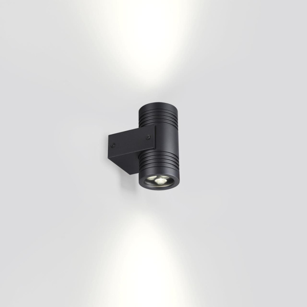 6648/12WL NATURE ODL24 725 черный/металл Фасадный светильник IP67 LED 12W 4000K AC85-265V STIMA
