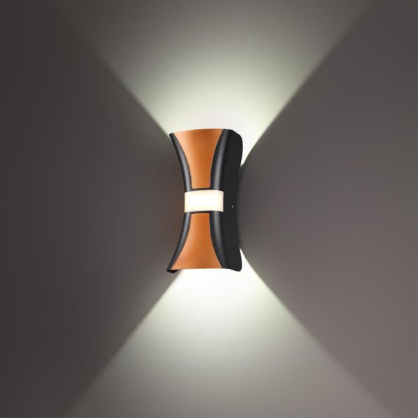 358936 STREET NT22 730 черный/золото Светильник ландшафтный светодиодный IP54 LED 4000К 12W 85-265V CALLE