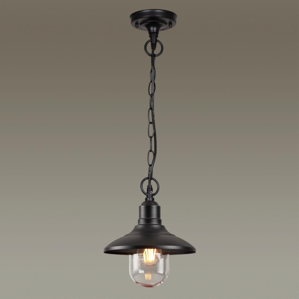 4965/1 NATURE ODL22 713 черный/стекло Ландшафтный подвес E27 1*60W IP44 CAMPA